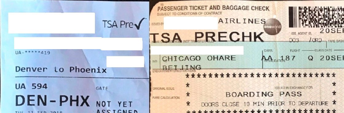 TSA Pre-Checked